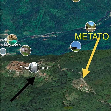 Metato Con Piscina E Giardino Casabasciana